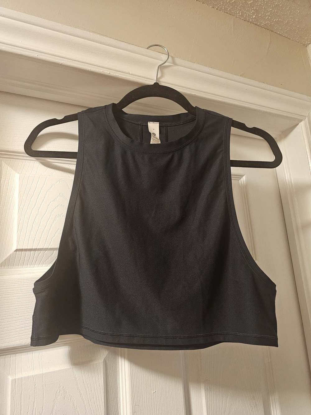 lululemon Navy Cropped Tank
